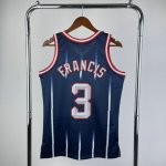 NBA 3 Steve Francis Rockets 1999-2000 M&N Maillot imprimé